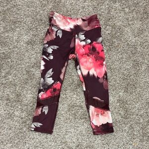 Old Navy Active Toddler Floral Yoga Pants 3T